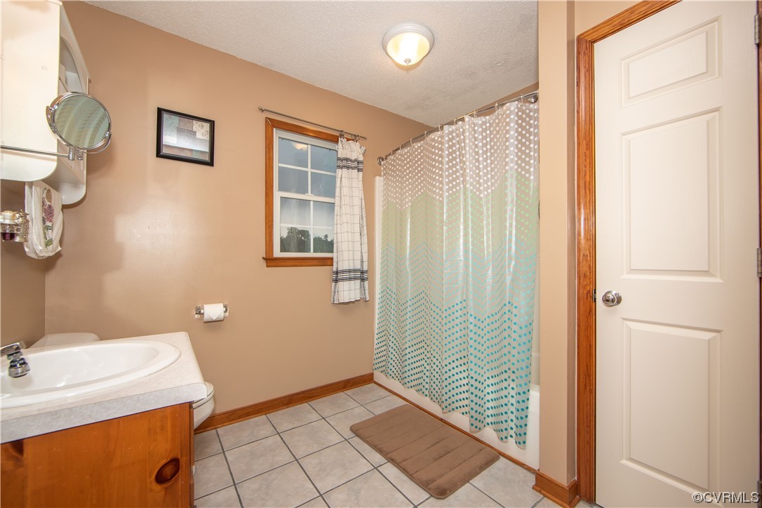 15803 Loving Union Road Disputanta, VA 23842 - Photo 32 of 39 a bathroom with a sink a toilet and shower