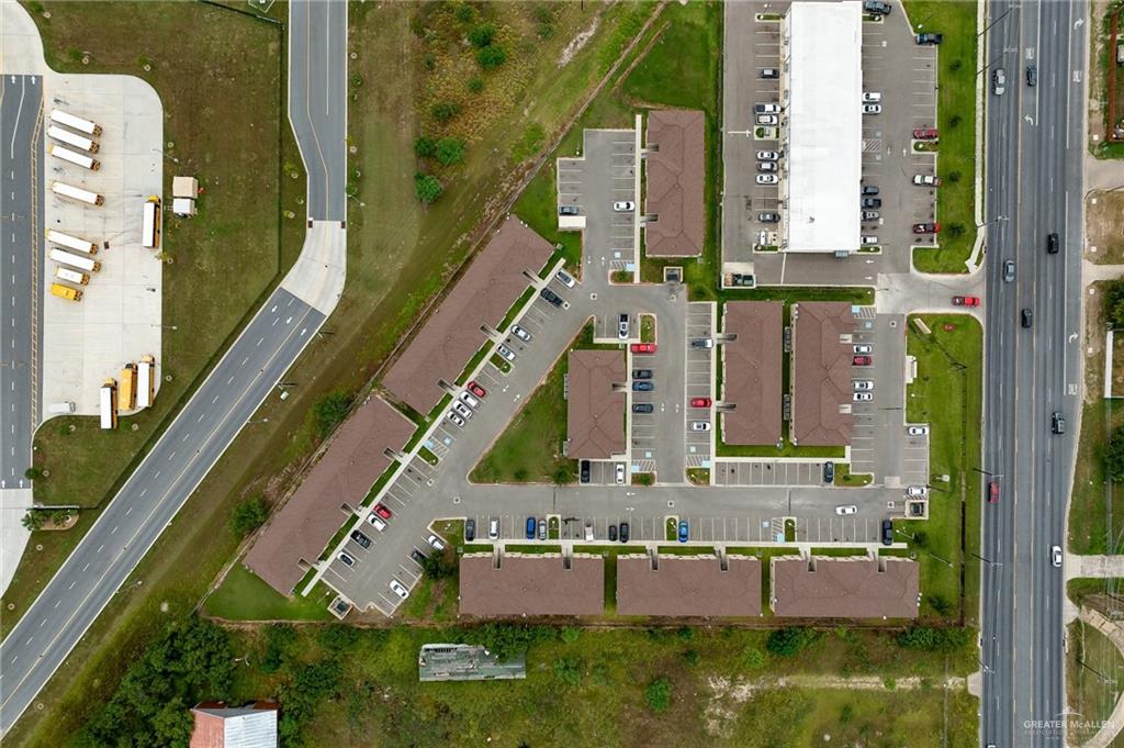 2305 West Mile 3 Road Mission, TX 78574 - Photo 9 of 20 aerial view of a city with large buildings