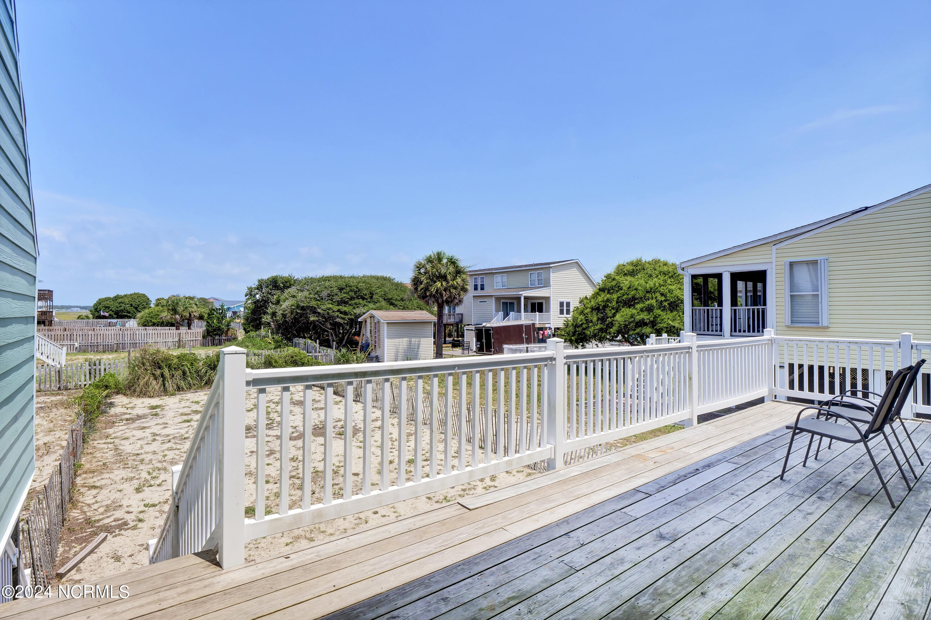 2301 New River Inlet Road, Unit 2 North Topsail Beach, NC 28460 - Photo 29 of 58 Back Deck