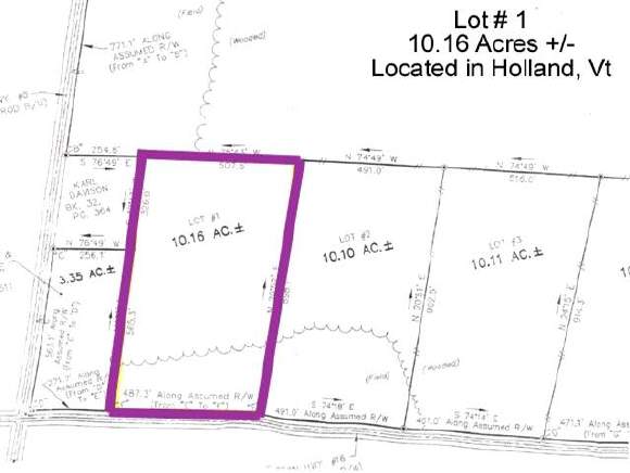 Lot#1 Twin Bridge Road Holland, VT 05830 - Photo 1 of 1 Gallery Image 1
