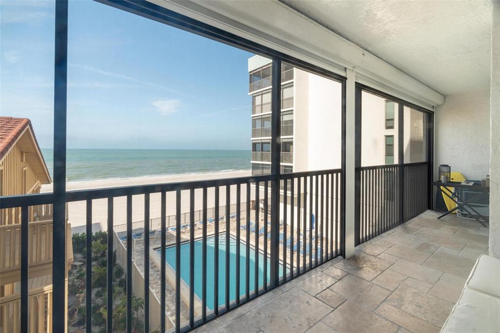 14900 Gulf Boulevard, Unit 202 Madeira Beach, FL 33708 - Photo 24 of 37 a view of a balcony