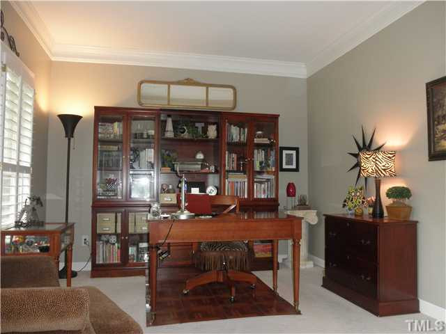 13136 Sargas Street Raleigh, NC 27614 - Photo 5 of 22 The front Formal Living Room is currently being used as an office. A great room that could have many uses. Studio/Study/Office