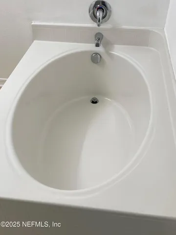 a view of back yard of the house