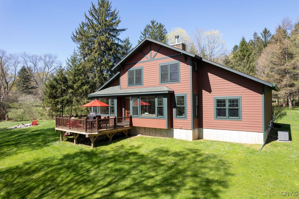 3830 Rippleton Road Cazenovia, NY 13035 - Photo 22 of 32 Back of house view