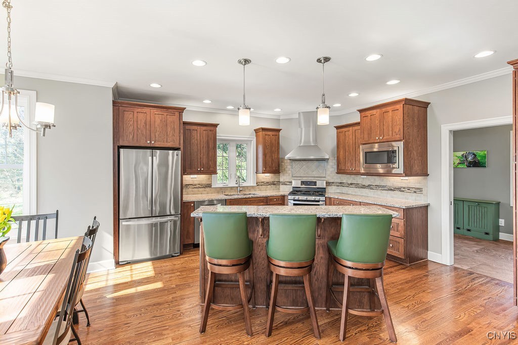 3830 Rippleton Road Cazenovia, NY 13035 - Photo 8 of 32 Lots of cabinet space w/pantry cupboards to my lef