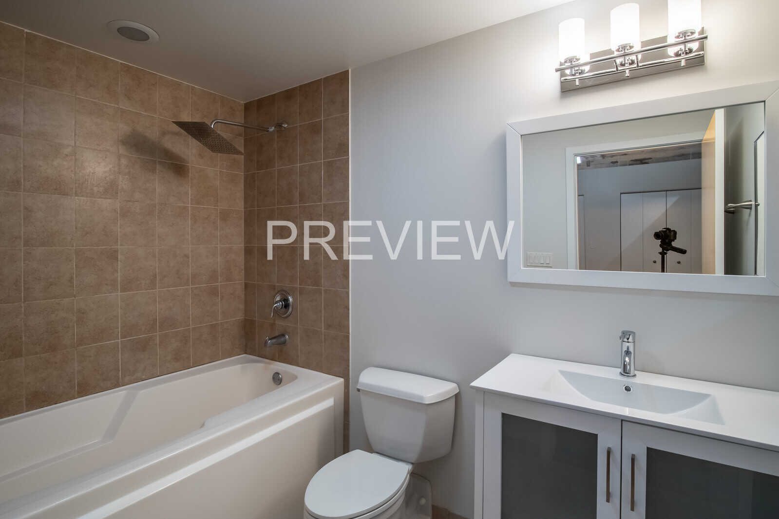 1071 West 15th Street, Unit 351 Chicago, IL 60608 - Photo 12 of 12 a bathroom with a sink a toilet and shower