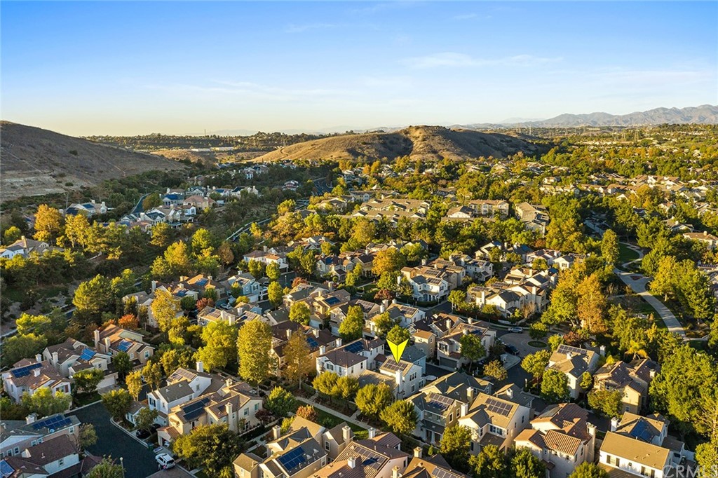 22 Alcott Street Ladera Ranch, CA 92694 - Photo 42 of 46 an aerial view of residential house with parking space
