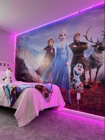 a bathroom with a granite countertop sink a mirror and a shower curtain