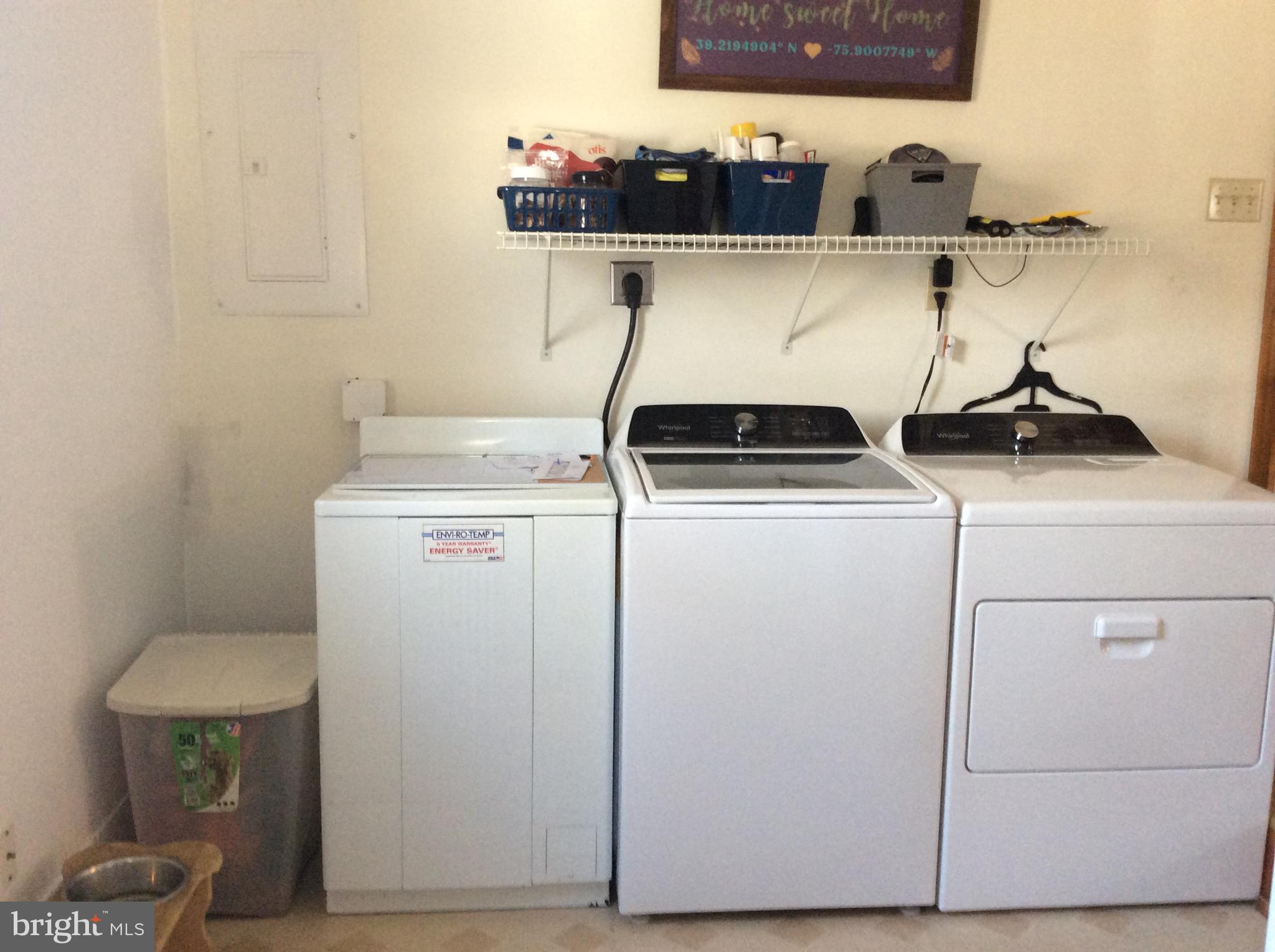 319 Red Lion Branch Road Millington, MD 21651 - Photo 13 of 31 a utility room with dryer and washer