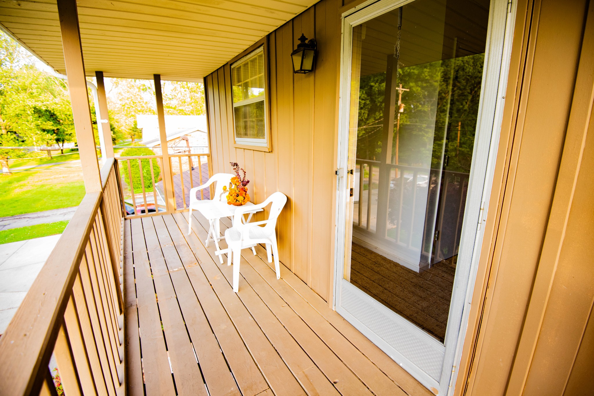 205 Green Harbor Road Old Hickory, TN 37138 - Photo 15 of 36 a view of a balcony with furniture and wooden floor