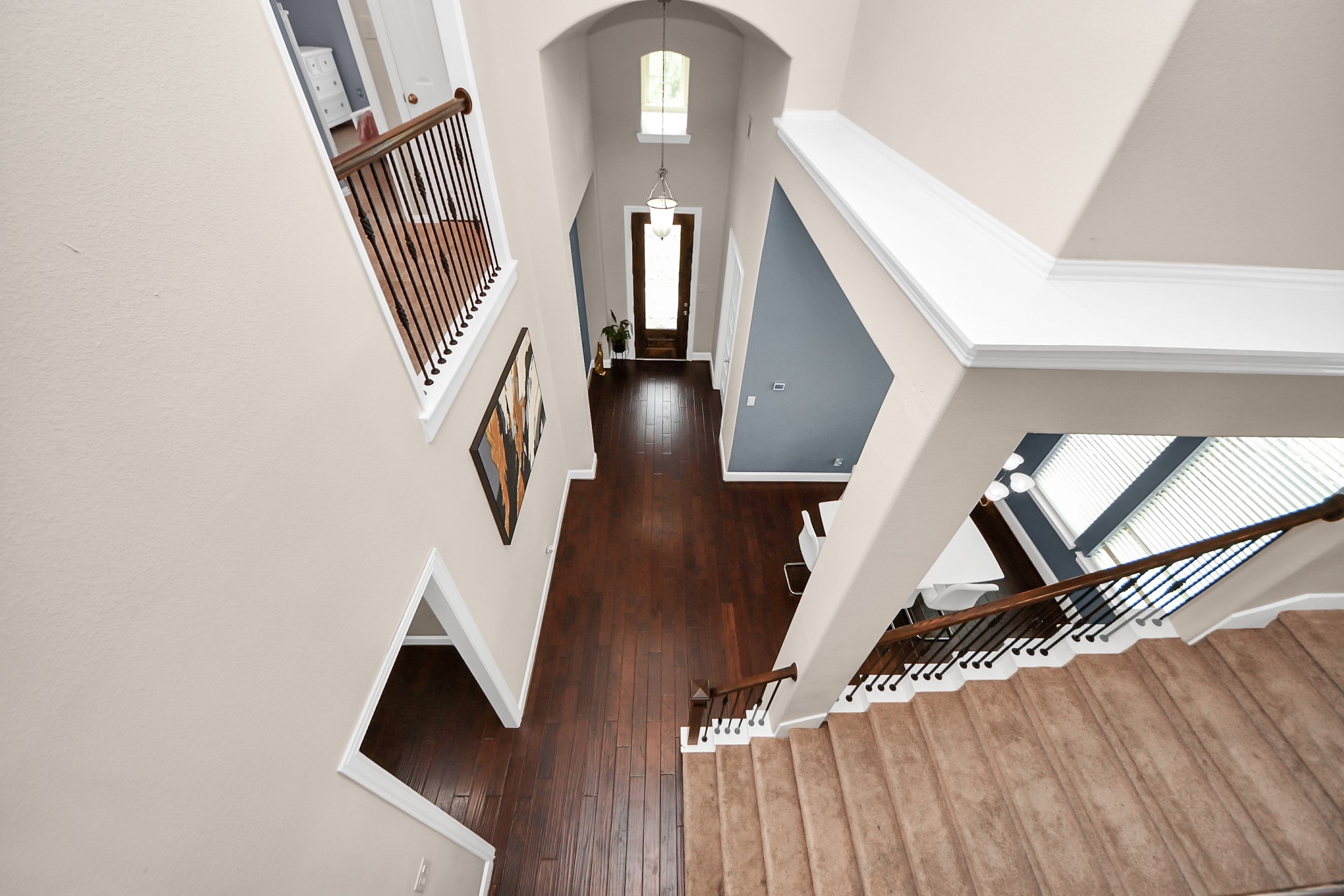 4811 Applewood Crest Lane Rosharon, TX 77583 - Photo 25 of 45 a view of an entryway with wooden floor