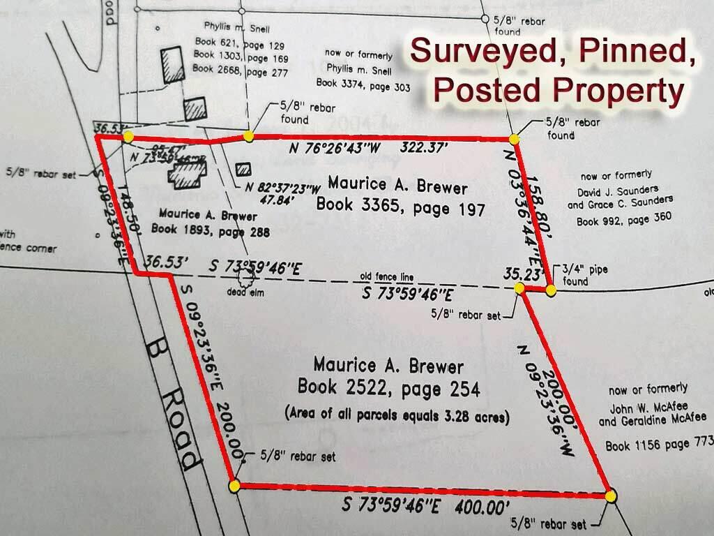 1103 B Road Houlton, ME 04730 - Photo 3 of 44 surveyed-maine-land-plat-ma