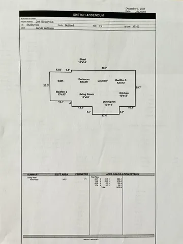 $307,000 | 208 Hickory Drive, Shelbyville, TN 37160