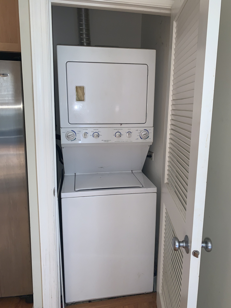 839 East 52nd Street, Unit 3 Chicago, IL 60615 - Photo 14 of 18 a utility room with dryer and washer