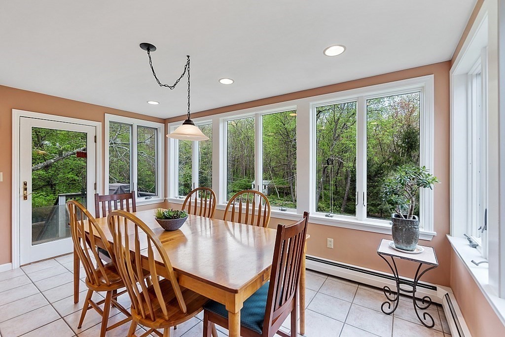 7 Cameron Road Harvard, MA 01451 - Photo 10 of 42 a view of a dining room with furniture window and outside view
