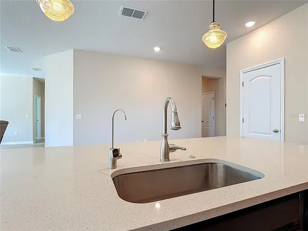 a close view of sink and tap