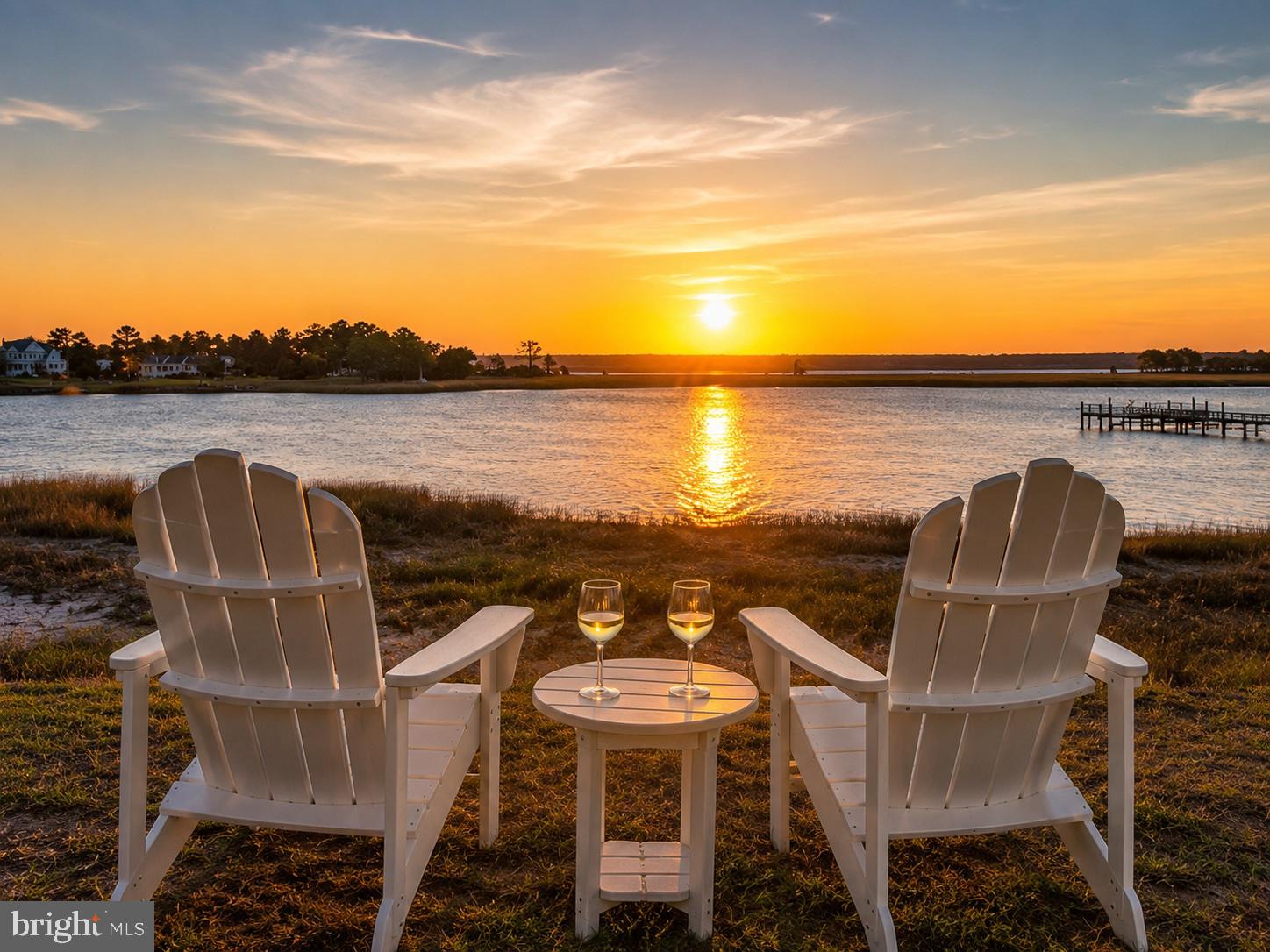 16242 Thomas Road Piney Point, MD 20674 - Photo 1 of 75 a view of a chairs and table on the terrace