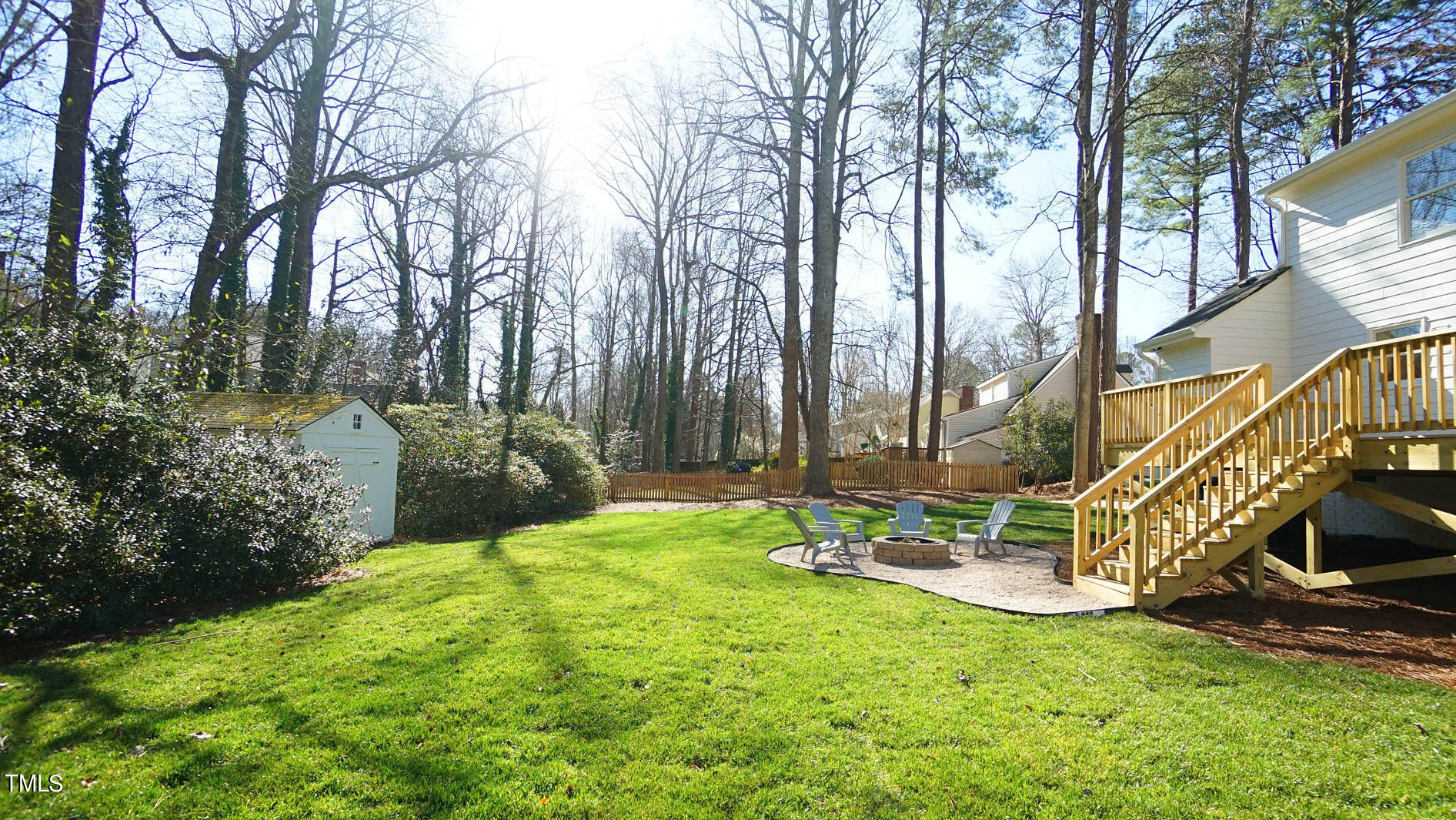 7420 Deer Track Drive Raleigh, NC 27613 - Photo 55 of 59 Rear of Home