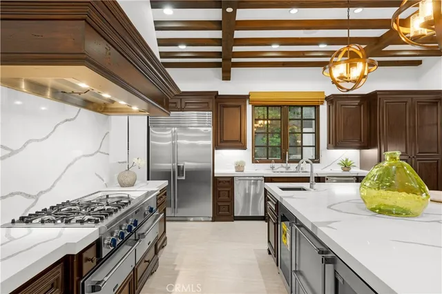 a bedroom with furniture and a flat screen tv