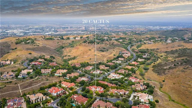 a view of city and mountain