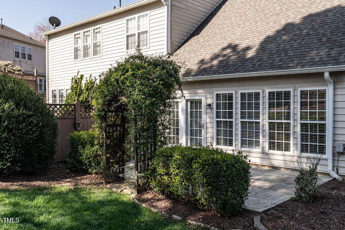 3742 Old Post Road Raleigh, NC 27612 - Photo 35 of 35 a house view with a garden space