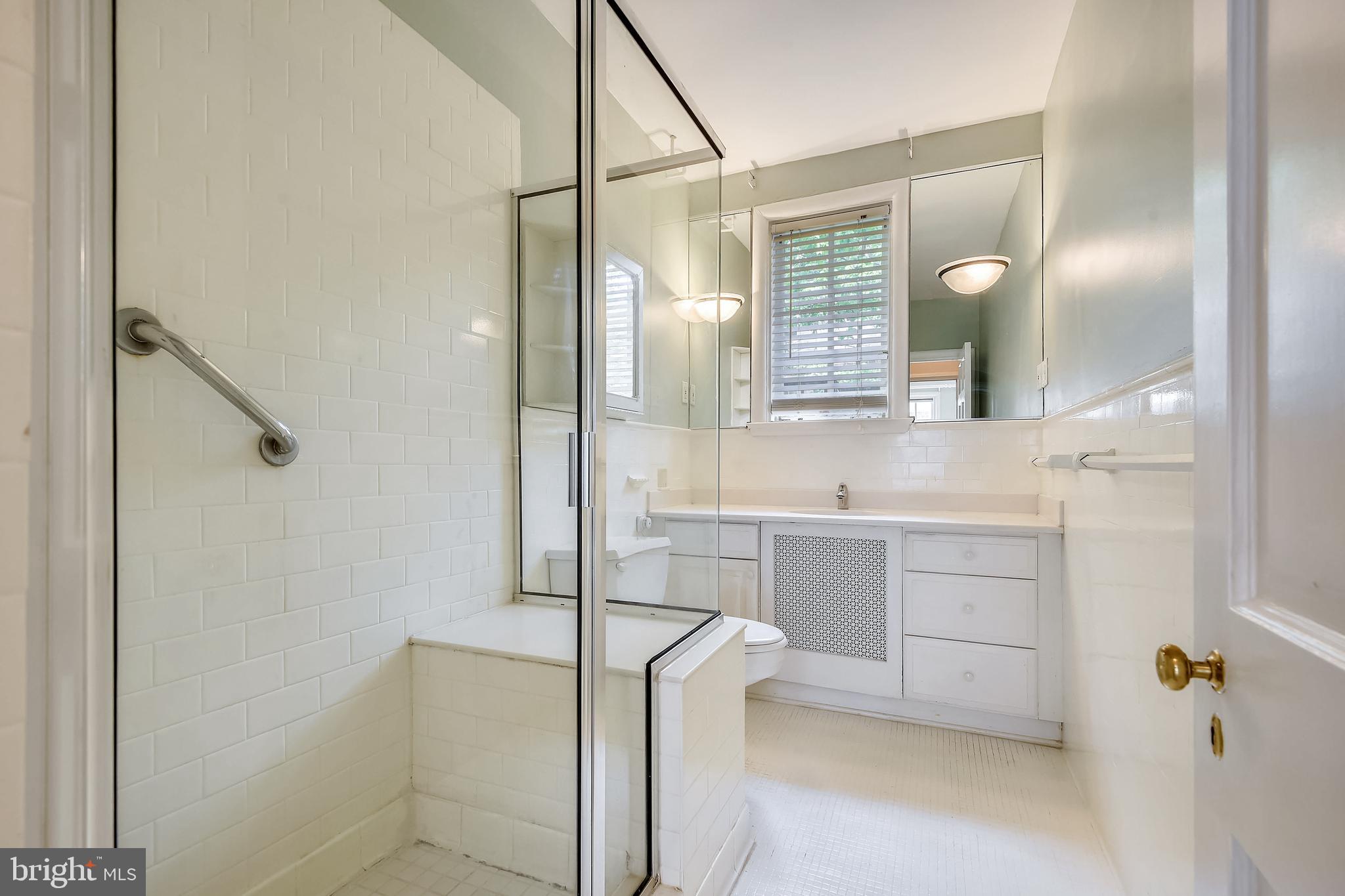 6 Upland Road, Unit K2 L2 Baltimore, MD 21210 - Photo 42 of 55 Current master bath with stall shower