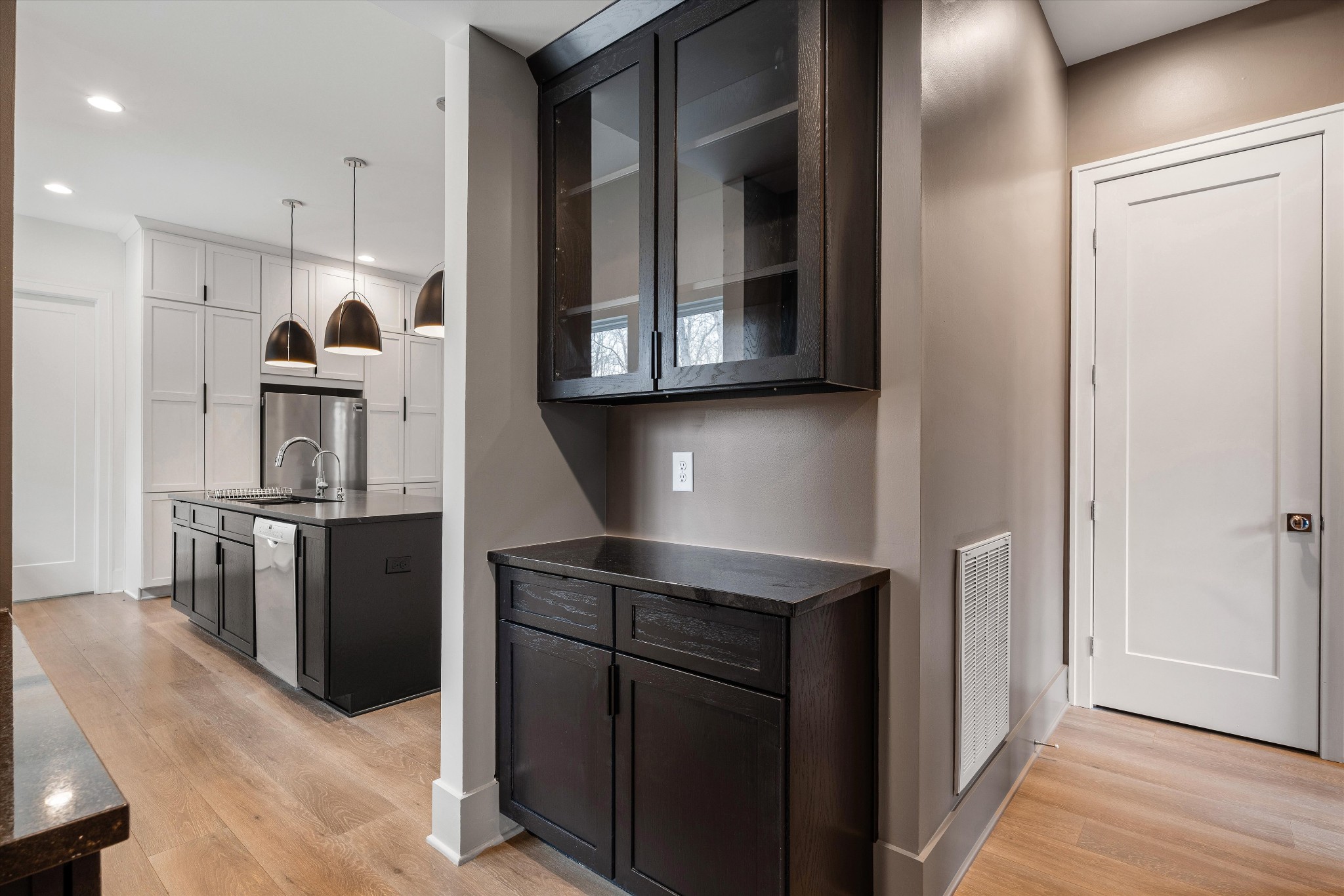 925 Weeping Willow Road, Unit D Hendersonville, TN 37075 - Photo 20 of 73 a kitchen with a refrigerator and a sink
