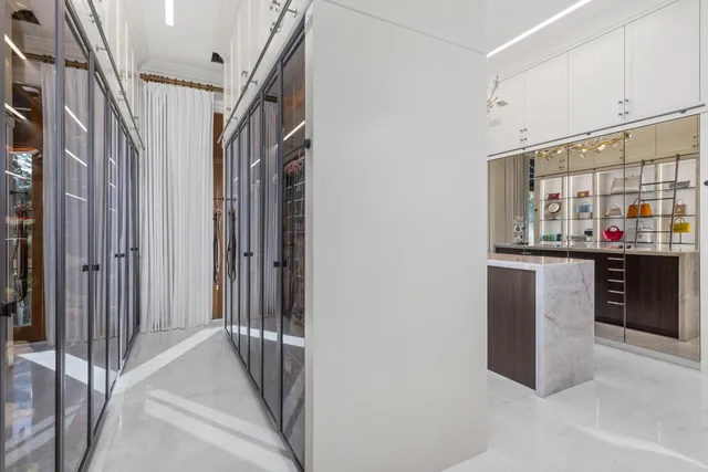 a view of a chairs and table in the patio