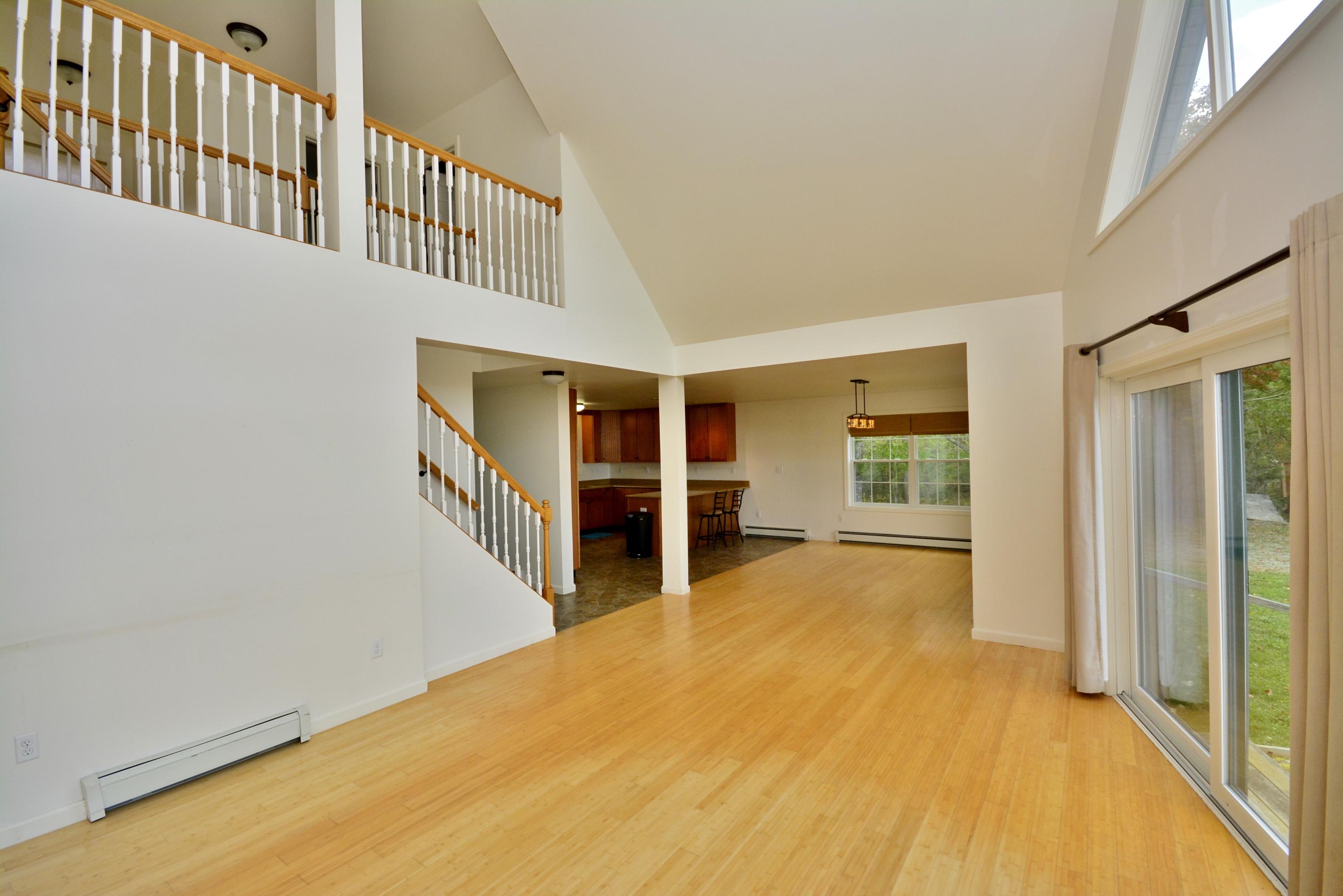 57 North Cove Road Lamoine, ME 04605 - Photo 20 of 55 Living Room towards Dining/Kitchen