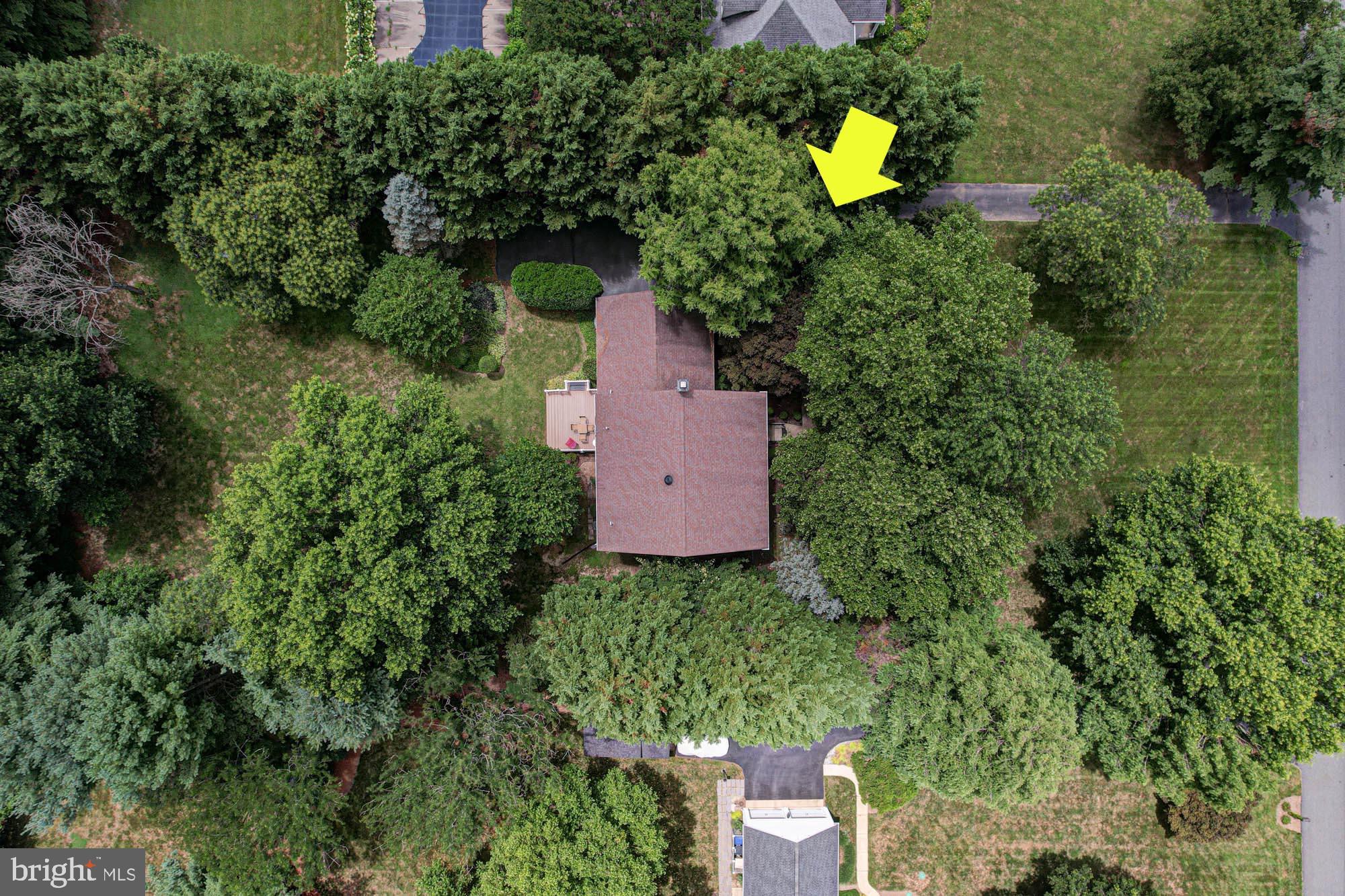 104 Dungarvan Drive Middletown, DE 19709 - Photo 42 of 45 an aerial view of a house with a backyard and garden