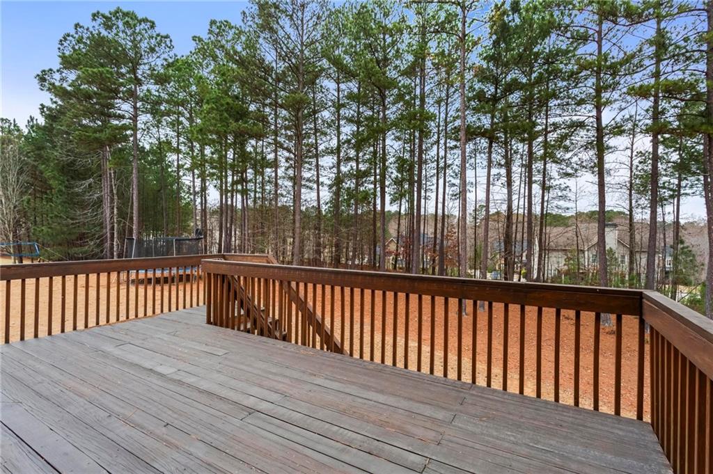 156 Starry Night Way Dallas, GA 30132 - Photo 26 of 28 a view of wooden deck