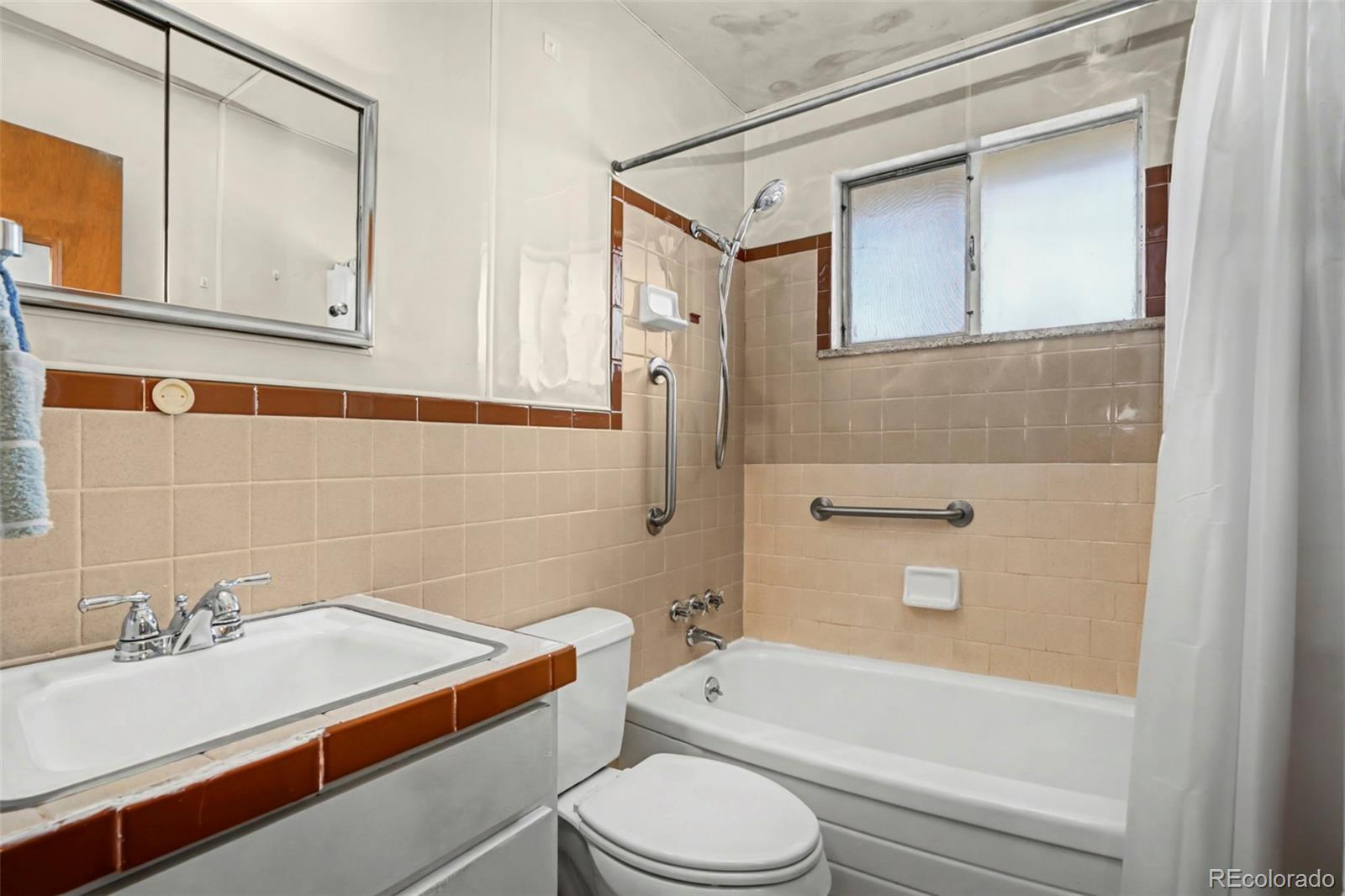 200 East Myrtle Street, Unit 8 Fort Collins, CO 80524 - Photo 16 of 21 a bathroom with a sink a toilet and bathtub