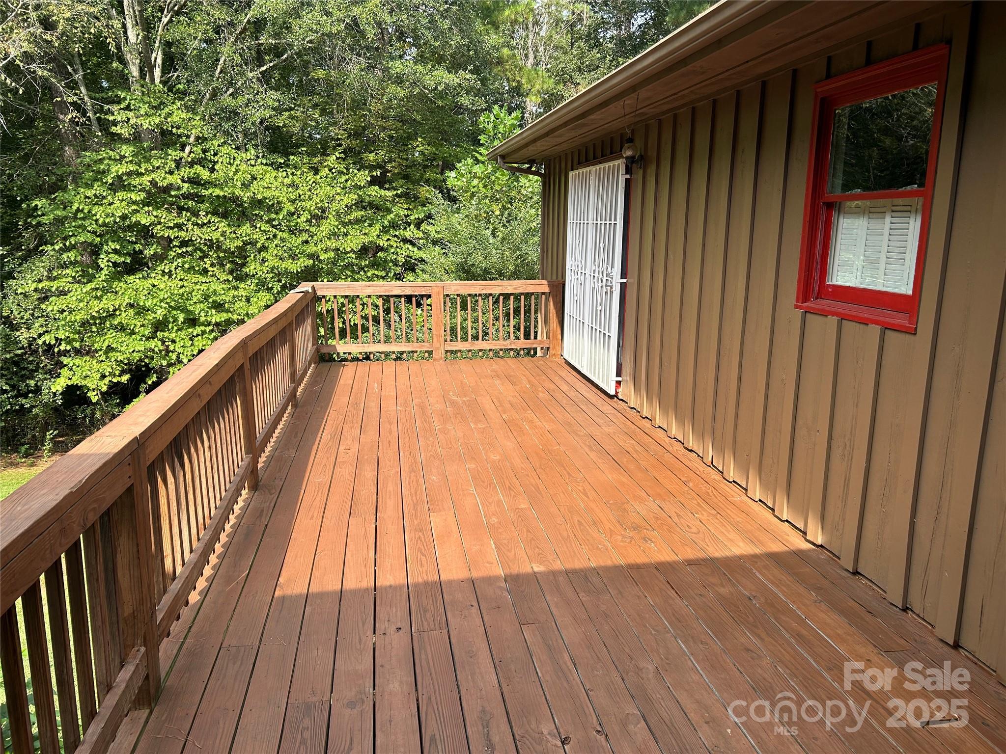 124 Blue Ridge Drive Rutherfordton, NC 28139 - Photo 23 of 48 a view of balcony with wooden floor