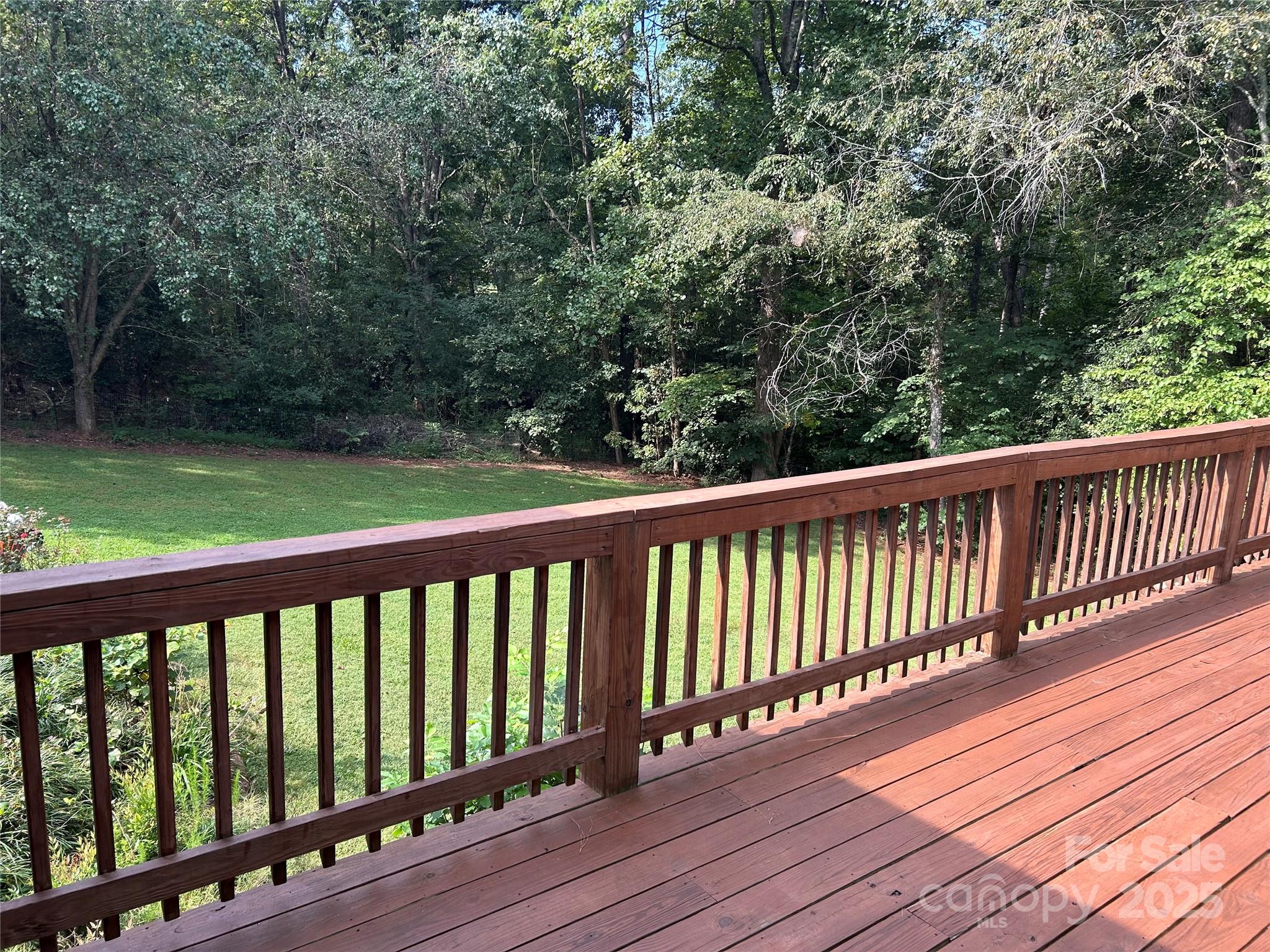 124 Blue Ridge Drive Rutherfordton, NC 28139 - Photo 24 of 48 a view of balcony with wooden floor