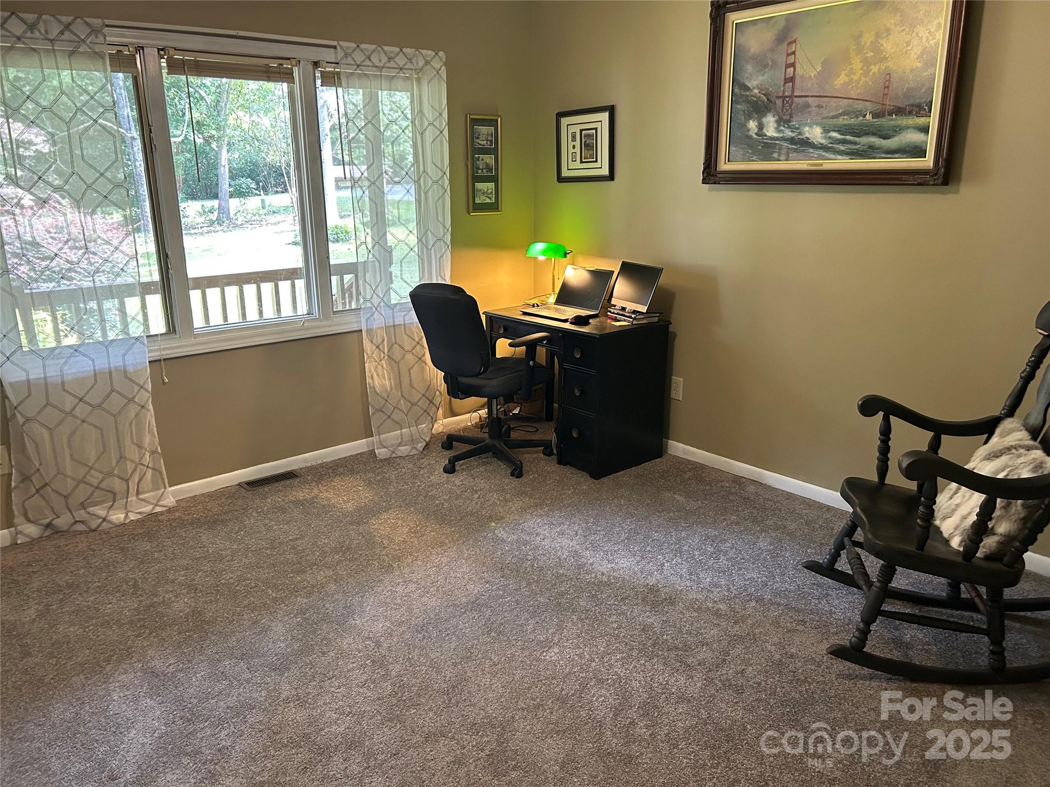 124 Blue Ridge Drive Rutherfordton, NC 28139 - Photo 29 of 48 a view of a workspace with furniture and a window