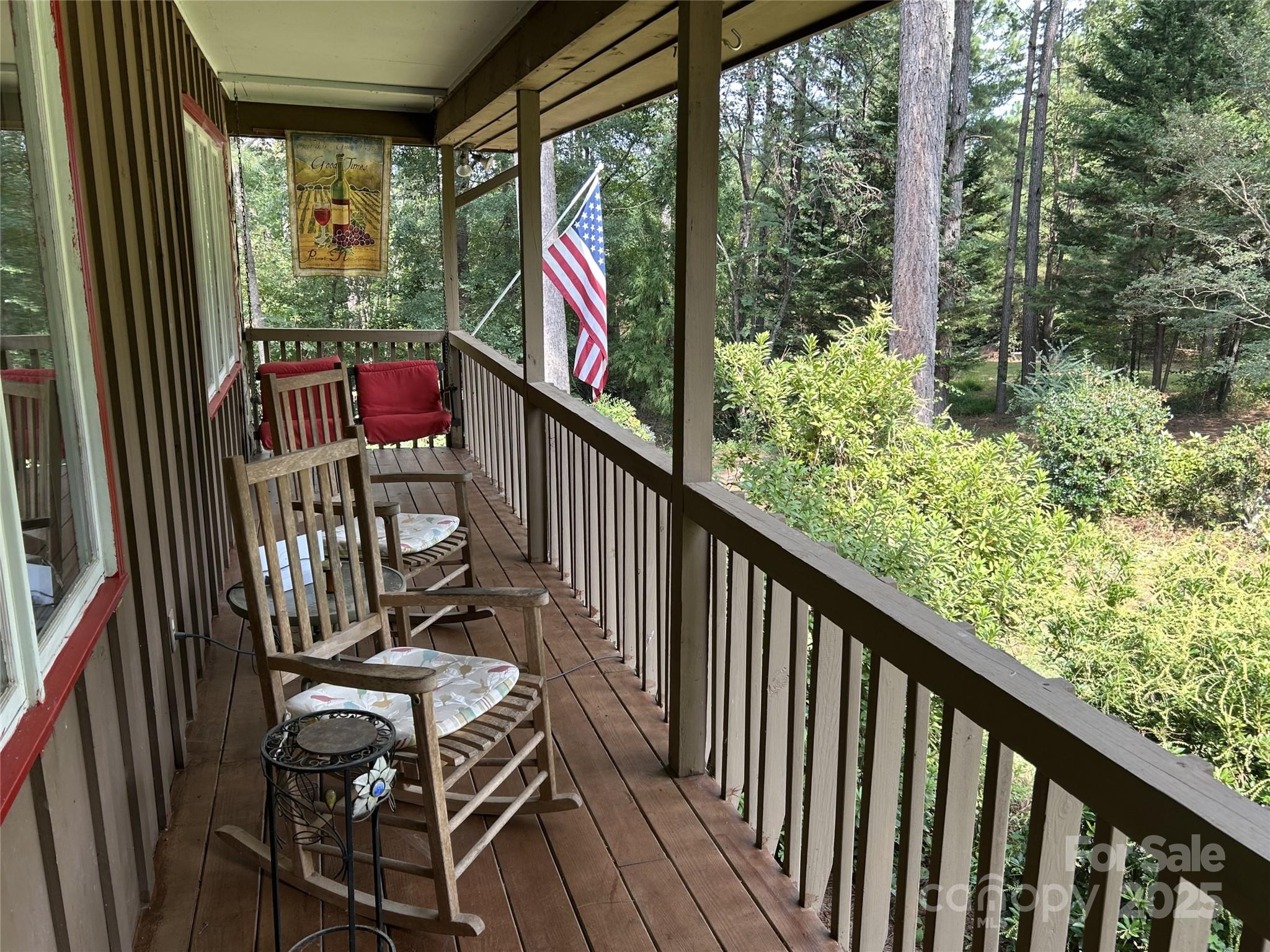 124 Blue Ridge Drive Rutherfordton, NC 28139 - Photo 8 of 48 a view of two chairs in balcony
