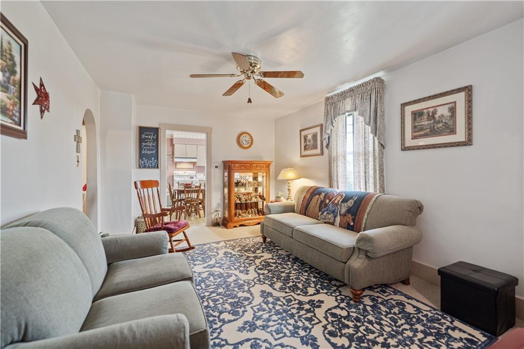 14 Pumpkin Center Road Finleyville, PA 15332 - Photo 11 of 34 a living room with furniture and a large window