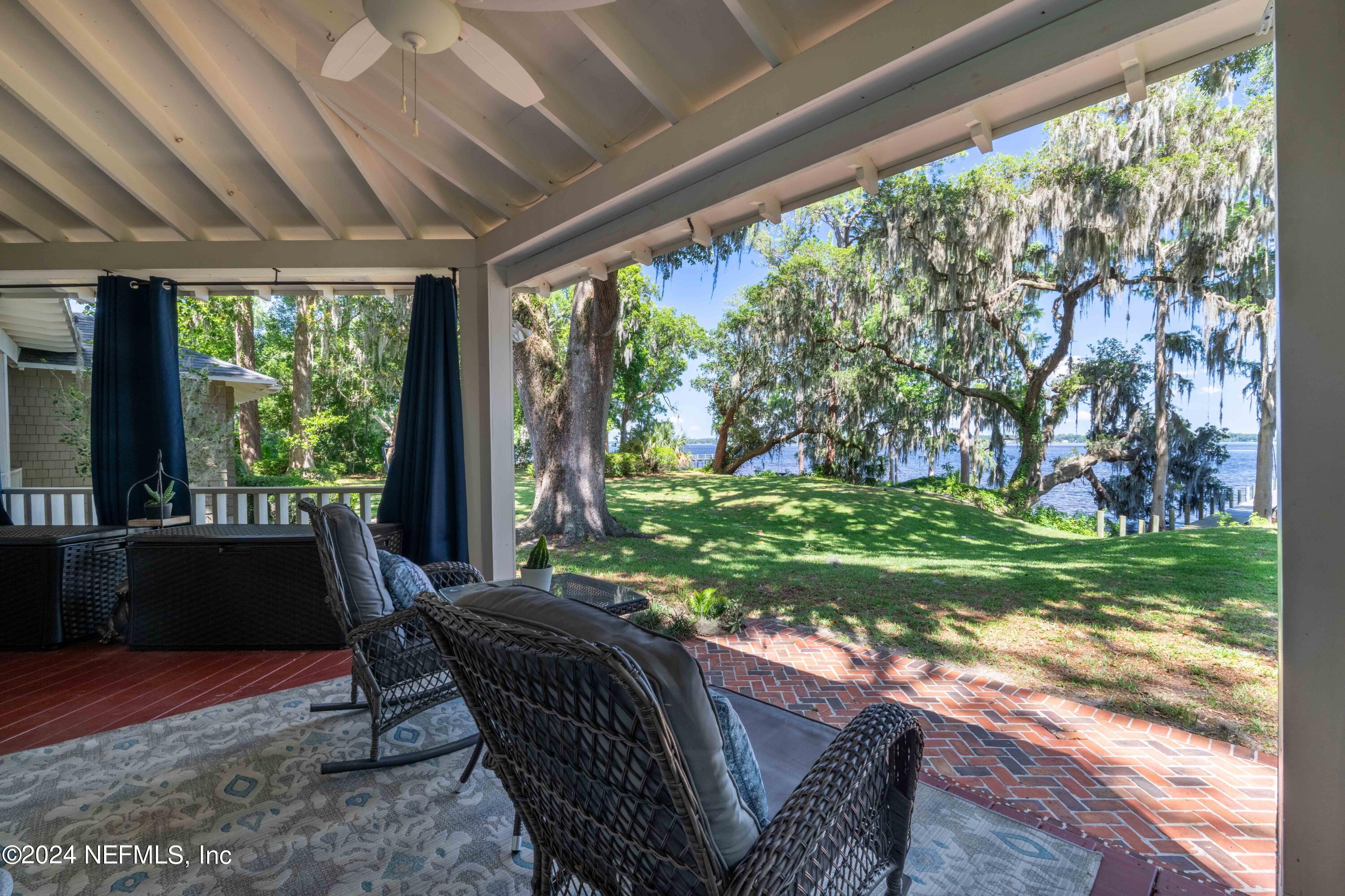 6935 Old Church Road Fleming Island, FL 32003 - Photo 41 of 66 Riverside Porch view 4