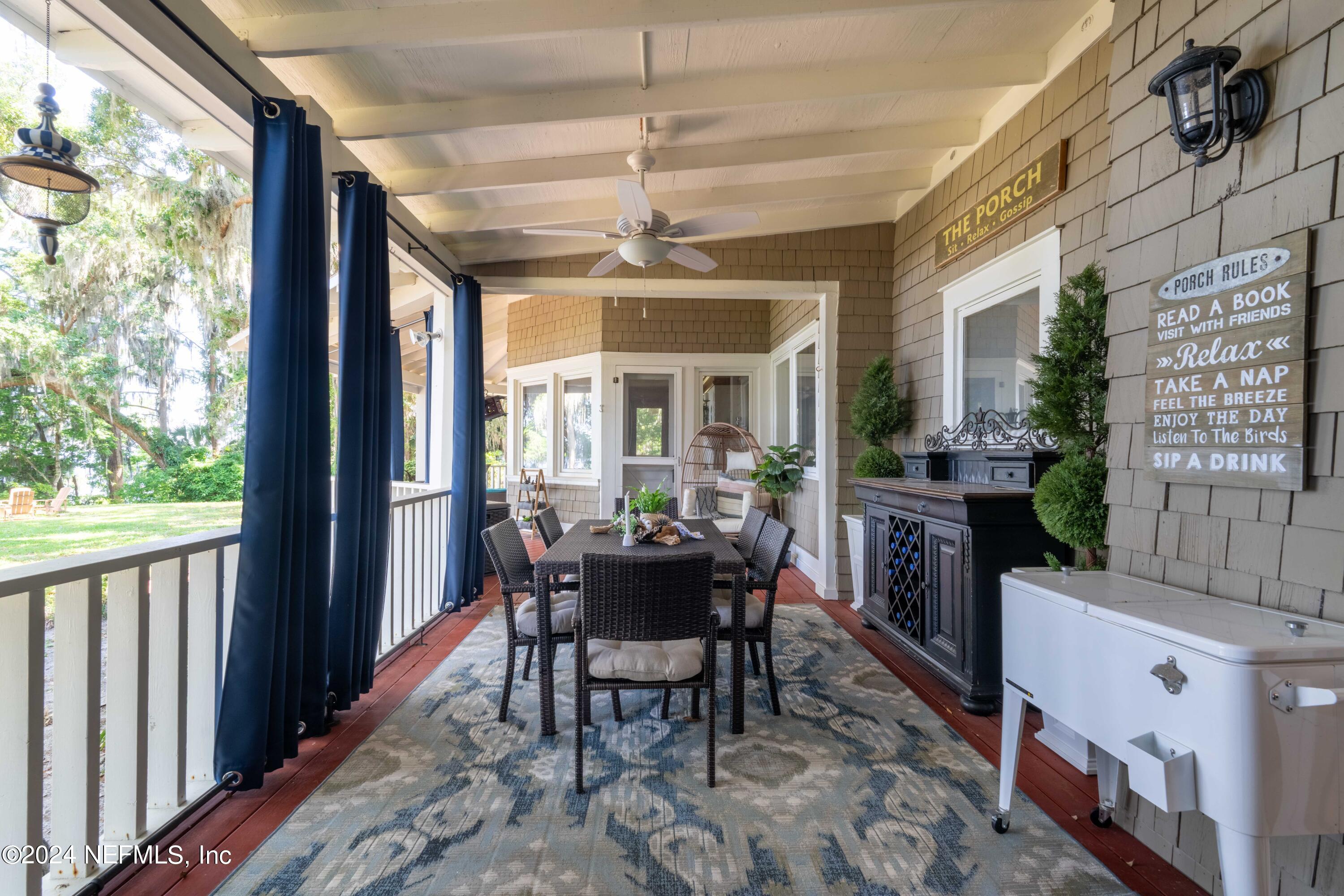 6935 Old Church Road Fleming Island, FL 32003 - Photo 43 of 66 Riverside Porch view 6