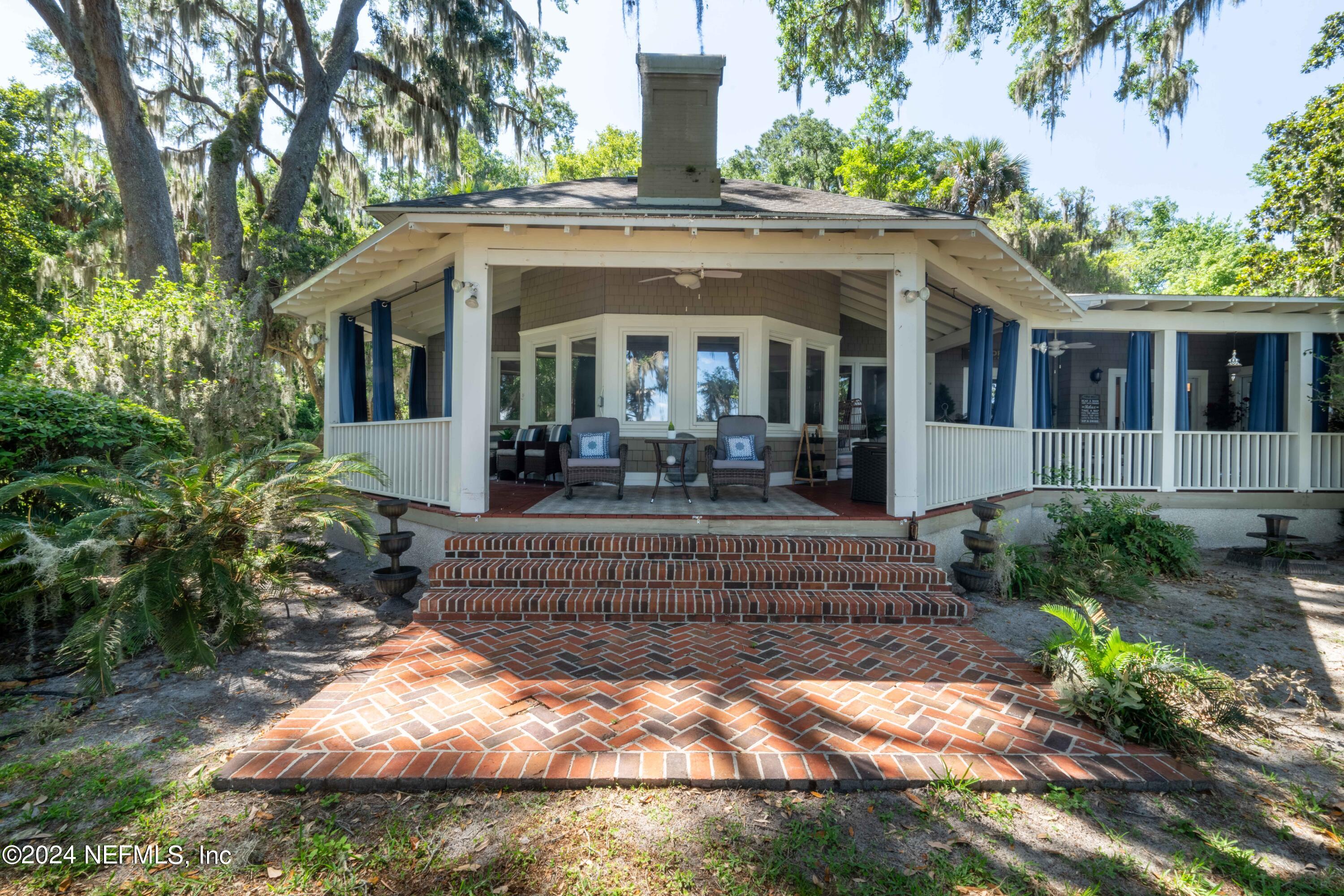 6935 Old Church Road Fleming Island, FL 32003 - Photo 45 of 66 View of back porch