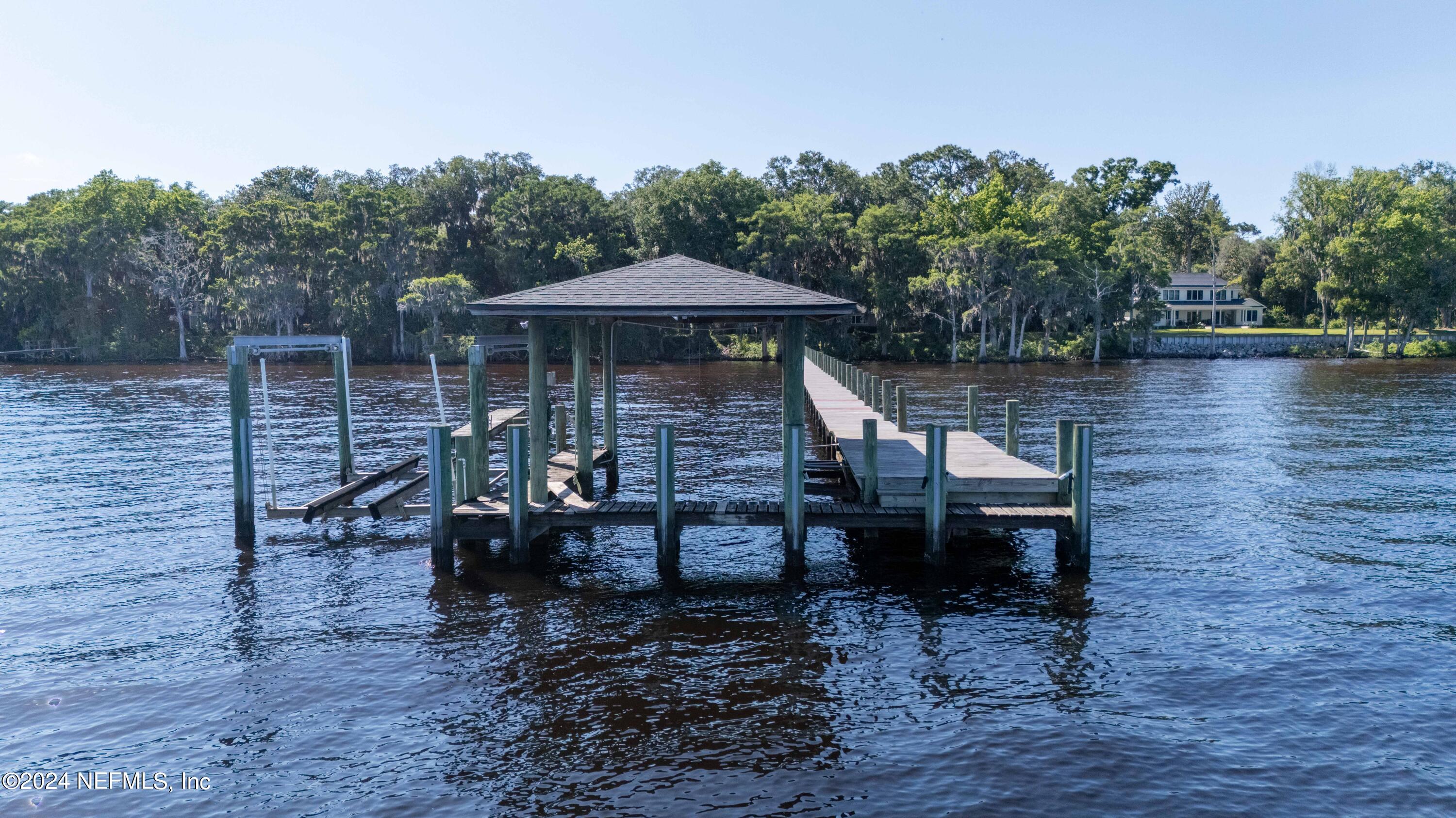 6935 Old Church Road Fleming Island, FL 32003 - Photo 55 of 66 View of Dock and covered Slip