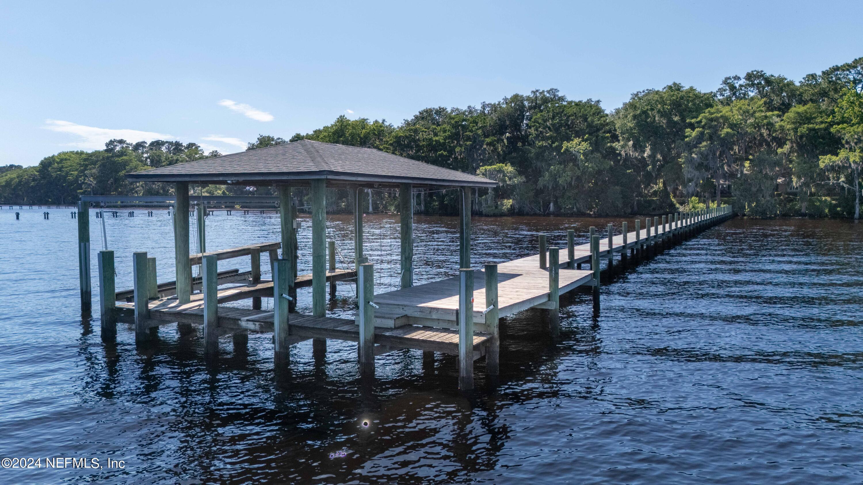 6935 Old Church Road Fleming Island, FL 32003 - Photo 56 of 66 View of Dock and covered slip