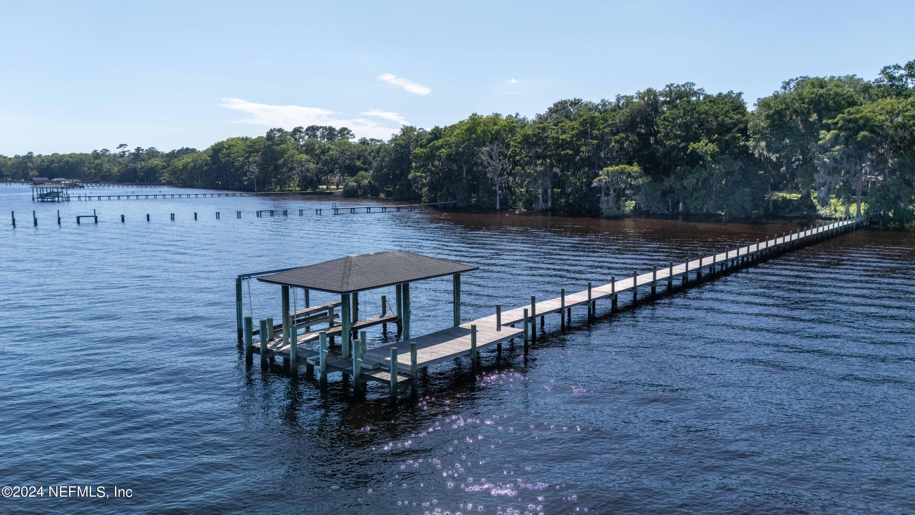 6935 Old Church Road Fleming Island, FL 32003 - Photo 57 of 66 View of Dock and Covered slip