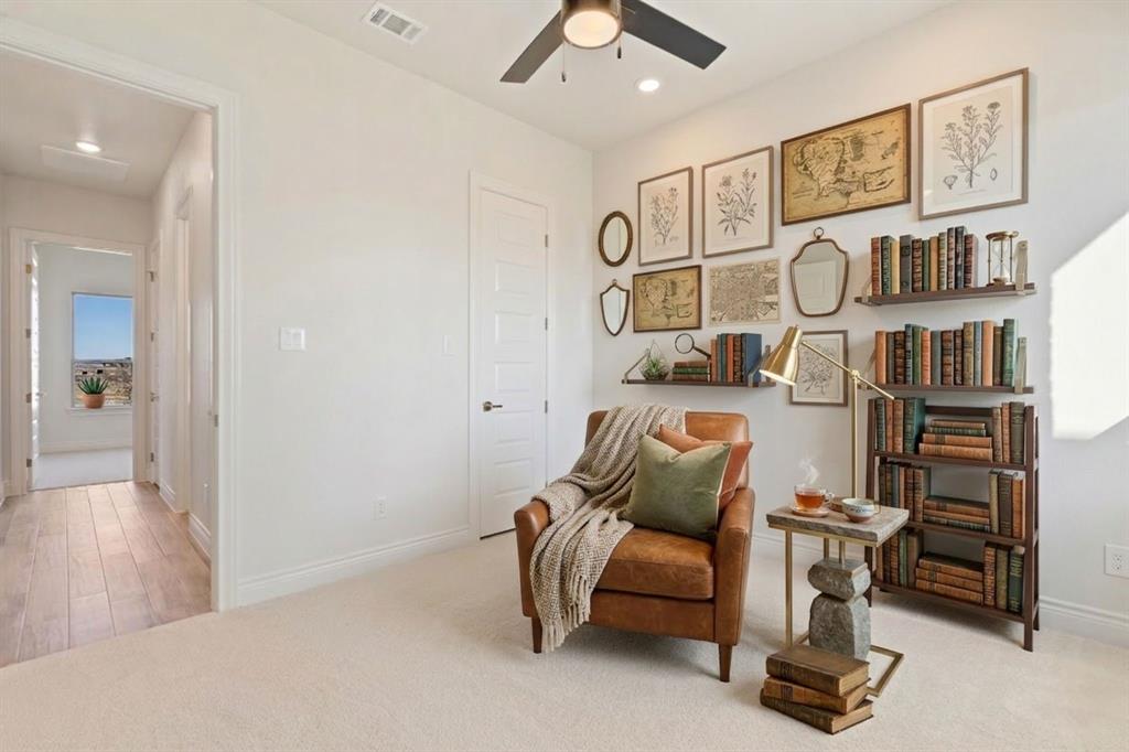 412 Collum View Azle, TX 76020 - Photo 24 of 37 Virtually staged sitting room