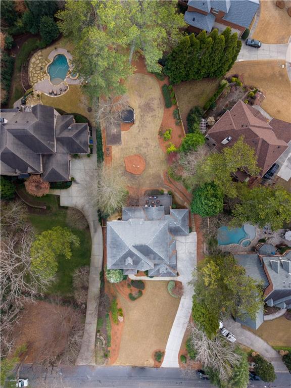 999 Ferncliff Road Northeast Atlanta, GA 30324 - Photo 7 of 52 an aerial view of a house with outdoor space