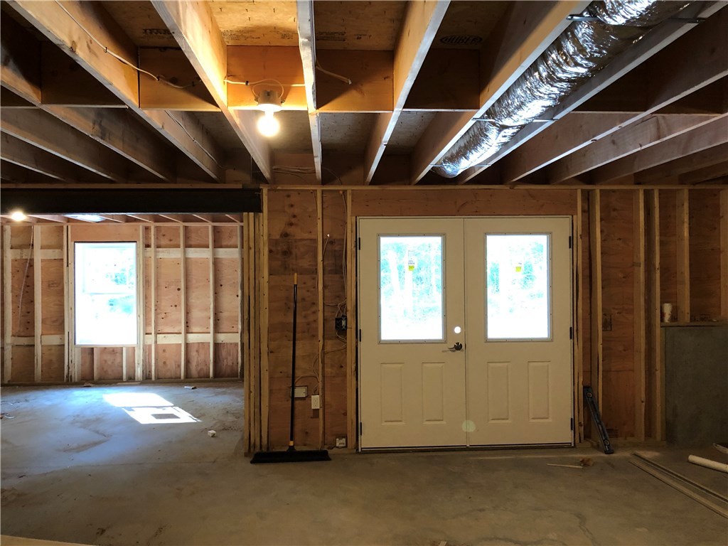 16 Shady Grove Road Hopkinton, RI 02832 - Photo 24 of 33 Full walk out basement with double door and 2 windows