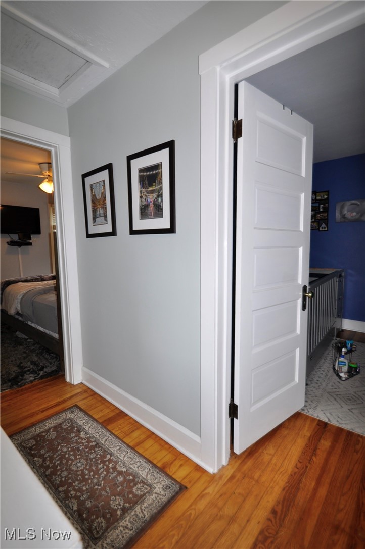 467 Cahoon Road Bay Village, OH 44140 - Photo 17 of 41 Hall with light wood finished floors and baseboards