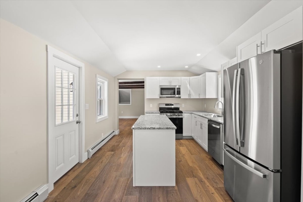 146 Miller Street Middleboro, MA 02346 - Photo 14 of 23 a kitchen with cabinets and stainless steel appliances