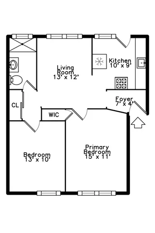 $135,000 | 1703 West Wallen Avenue, Unit 1C, Chicago, IL 60626