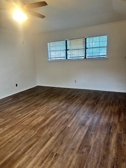 2736 Chebi Lane Denton, TX 76209 - Photo 12 of 17 a view of an empty room with wooden floor and a window